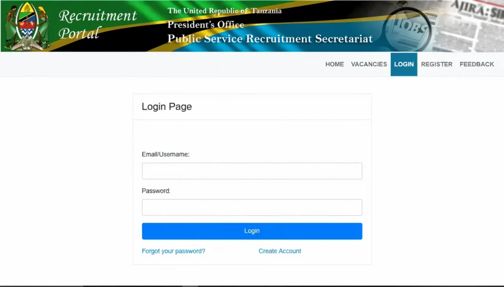 Ajira Portal 2025 – Quick Guide to Register,Login & Govt Job